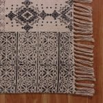 Cotton Hand Block Printed Cotton Area Rug