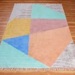 Enhance Hand Block Printed Washable Cotton Rugs