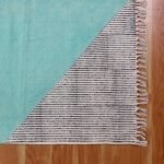 Enhance Hand Block Printed Washable Cotton Rugs