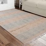 Hand Block Printed Cotton Large Area Rug