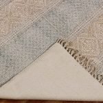 Hand Block Printed Cotton Large Area Rug