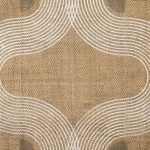 Indian Cotton Stair Carpet Printed Brown Large Area Rug
