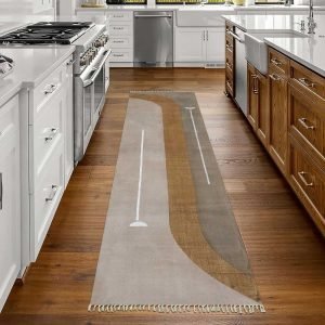 Natural Cotton Large Area Carpet Printed Rug