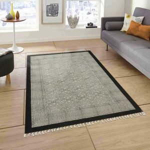 Indian Cotton Carpet Block Printed Area Rug