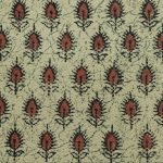 Indian Cotton Rug Block Printed Dining Room Dhurrie