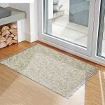 Cotton Dhurrie Block Printed Living Room Area Rug