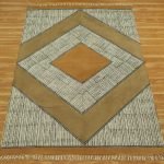 Modern Cotton Block Printed Hall Way Rug