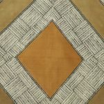 Modern Cotton Block Printed Hall Way Rug