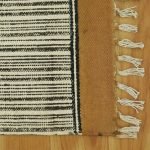 Modern Cotton Block Printed Hall Way Rug