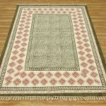 Home Décor Cotton Dhurrie Block Printed Hall Area Rug