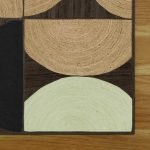 Modern Hand Braided Jute Rugs House Decor Carpet
