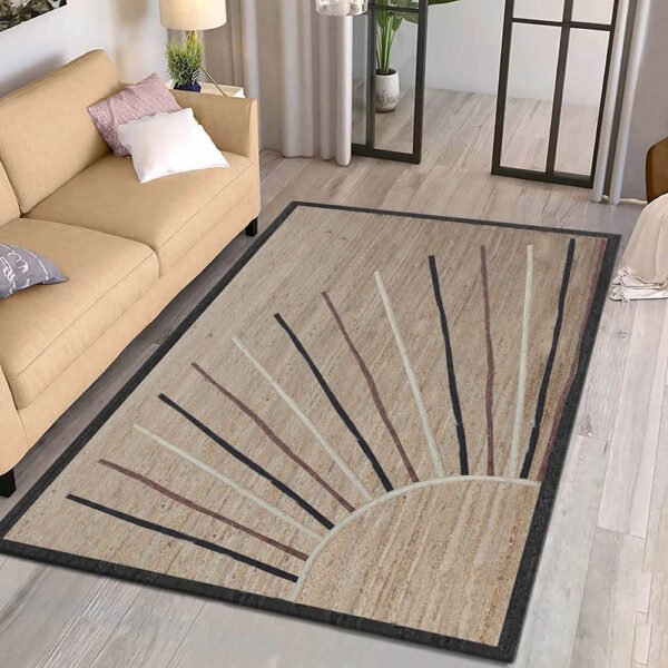 CSN 14 D1 Indian handmade jute rug 4