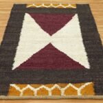 Multicolor Hand Woven House Decor Jute Rug