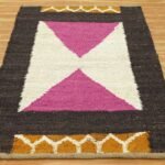 Beautiful Multicolor Hand Woven Jute Rug