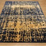 Black Hand Tufted Wool Large Living Area Rug
