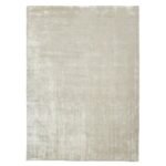 Beige Solid Rug Hand Tufted Viscose Area Rug