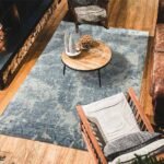 White Hand Tufted Gray Wool & Viscose Rug