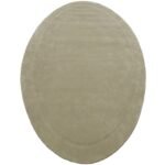 Hand Tufted Solid Wool Large Area Rug