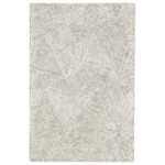 Handmade Off White Tufted Wool Area Rug