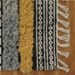 Moroccan Rug Block Printed Cotton Carpet