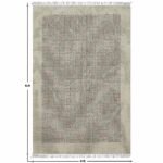 Handcrafted Block Printed Cotton Area Rug