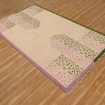Hands Crafted Hall Area Block Printed Rug