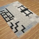 Handmade Abstract Cotton Beautiful Dhurrrie