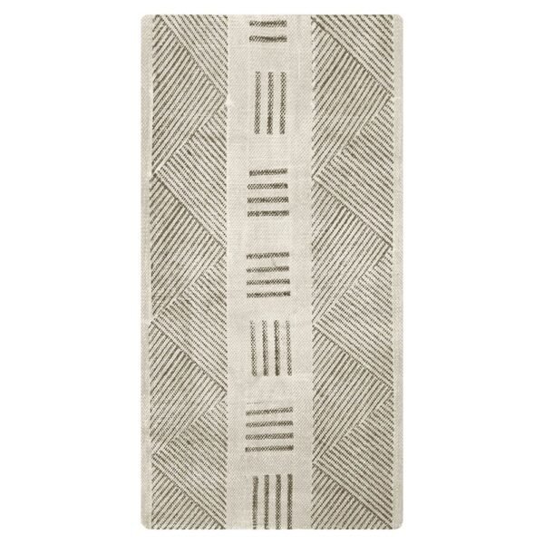 Handmade Gray cotton Interior Decor Rug