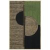 Indian Handmade Green Jute Rug