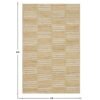 Hand Braided Beige Jute Rug Braided Natural Texture - Image 3