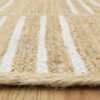 Hand Braided Beige Jute Rug Braided Natural Texture - Image 5