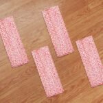 Handmade Chindi Cotton Stair Steps Mats