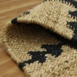 Hand Woven Jute Beautiful Geometric Area Rug