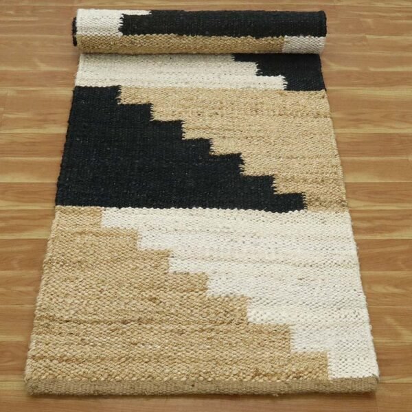 Jute Hand Woven Kilim Large Size Rug - Image 6