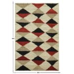 Hand Woven Multicolor Rug Jute Area Carpet