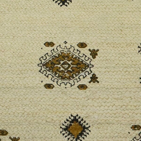 Handmade Large Rug Block Printed Rug - Image 7