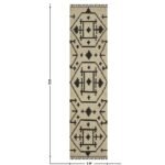 Moroccan Jute Woven Runner Area Rug