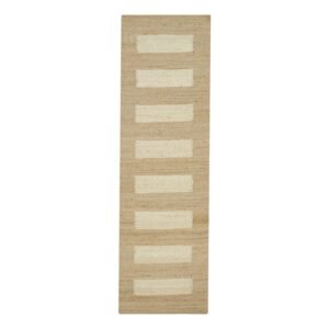 Geometric Living Area Hand Woven Jute Large Rug