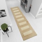 Geometric Living Area Hand Woven Jute Large Rug