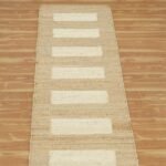 Geometric Living Area Hand Woven Jute Large Rug
