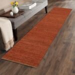 Red Jute Woven Buy Artisan Runner Area Rug