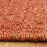Red Jute Woven Buy Artisan Runner Area Rug