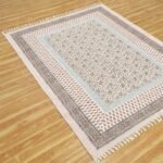Multicolor Floral Area Rug Rectengular Size Rug