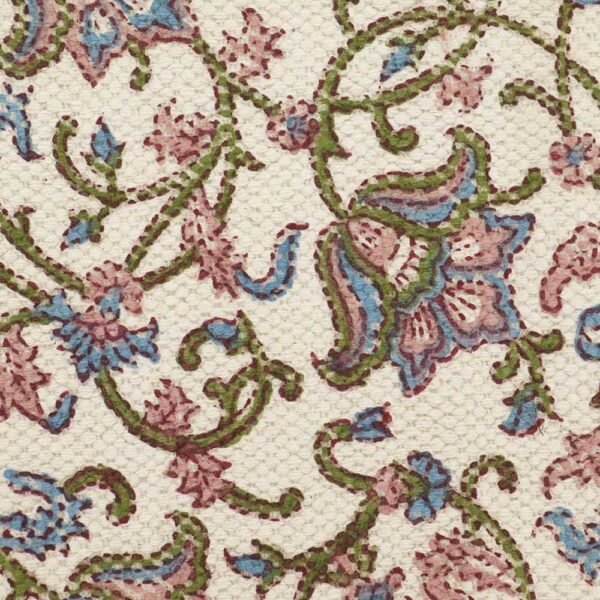Multicolor Floral Area Rug Rectengular Size Rug - Image 7