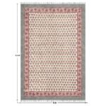 Multicolor Floral Rug Cotton Block Printed Rug